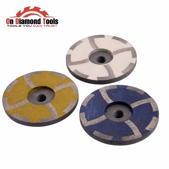 4 Inch Granite Marble Grinding Diamond Resin Filled Cup Wheel