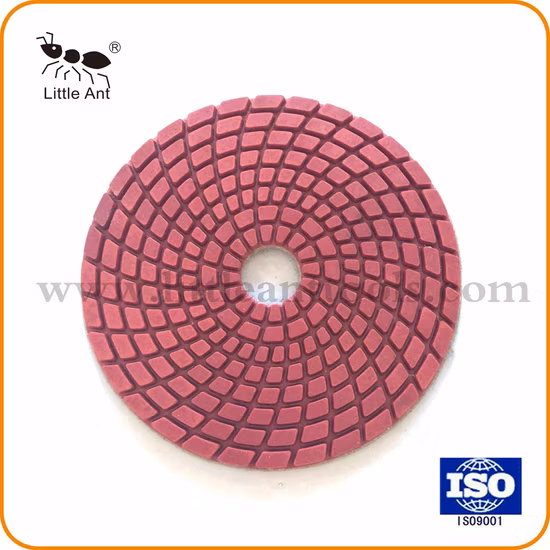 Wet or Dry Resin Floor Polishing Pads for Stones Marble Granite