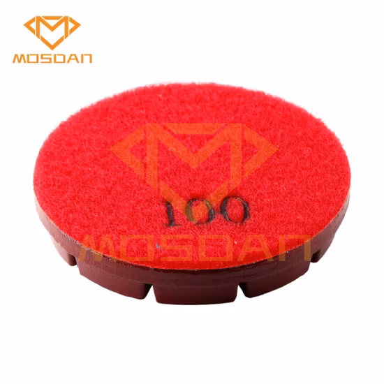 3-дюймовые абразивные гибкие керамические шайбы, гибридные медные смолы, металлические связки, переходные полировальные подушечки для бетона