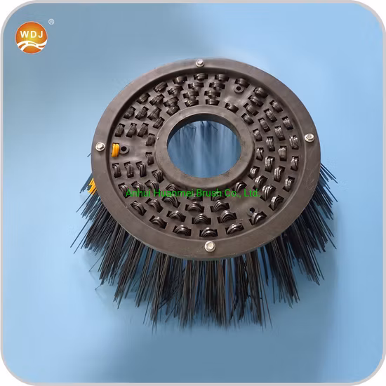 4-рядная машинная щетка из стальной проволоки для коммунальной техники Johston 650 651 800