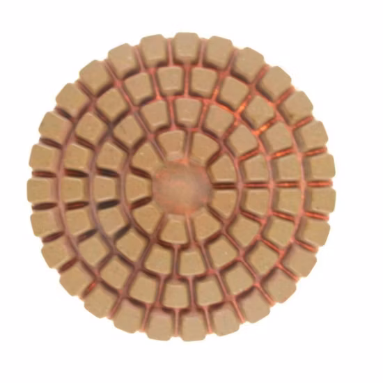 3-дюймовые подушечки для полировки пола из сухой/мокрой смолы с алмазным покрытием для бетона, терраццо, гранита, мрамора