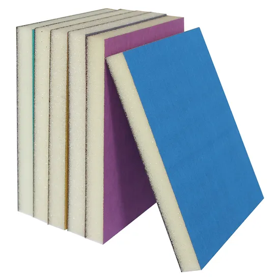 Абразивный гибкий двухсторонний лист губки из оксида алюминия