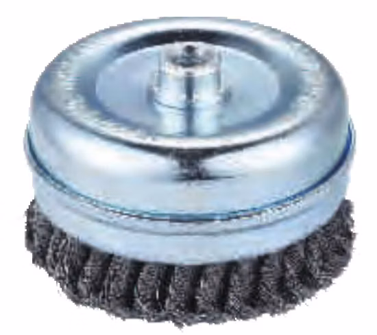 Очистка, полировка, абразивная витая стальная проволочная щетка для чашки колеса (FM